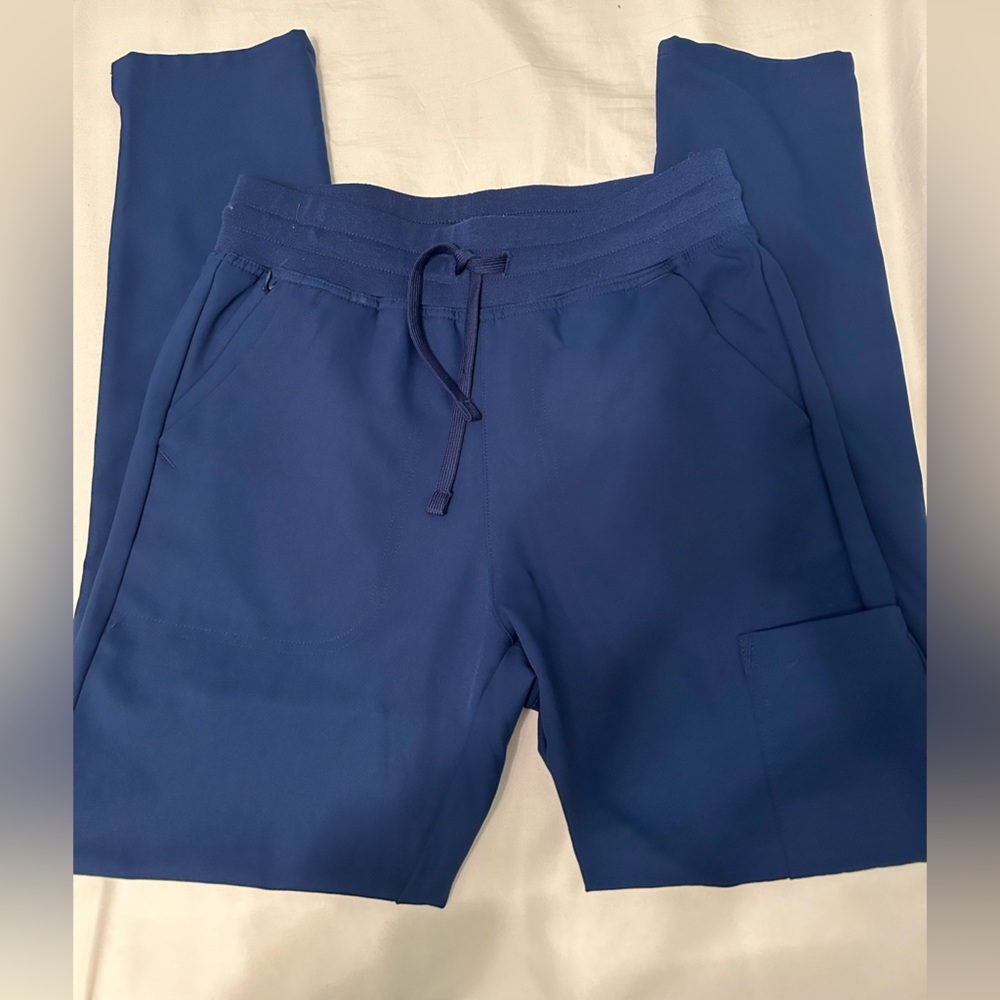 Wonderwink navy blue scrub pants size small